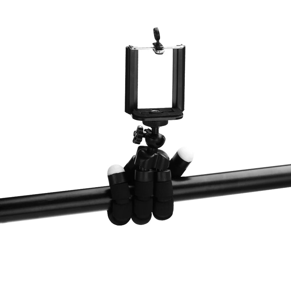 Flexible Octopus Mini Tripod for Smartphone – Universal Phone Holder with Bluetooth Remote Shutter