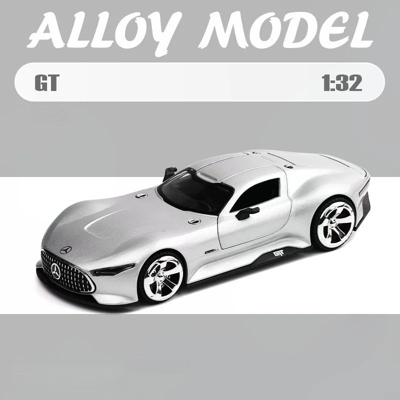 1:32 Diecast Metal Model Car - GT Super Concept Sports Car Collectible