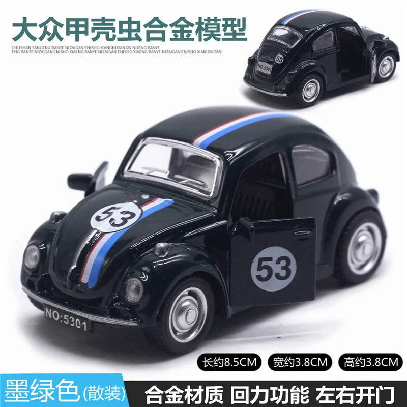 1:38 Thai Tuk Tuk Tricycle Diecast Model - Pull-Back Action Toy Car