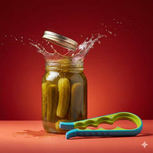 4-in-1 Jar Opener - Multi-Function Bottle & Can Opener Kitchen Tool